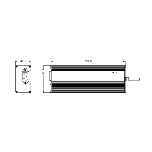 Cargador de 280W para Battery Ebike y Scooter